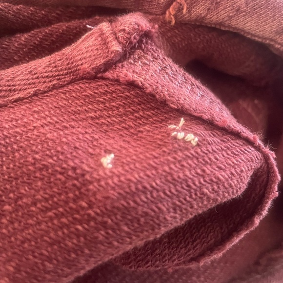 🆕Free People FP Movement Only One Hoodie Jacket Top Size XS Cherry Mocha - Picture 14 of 16